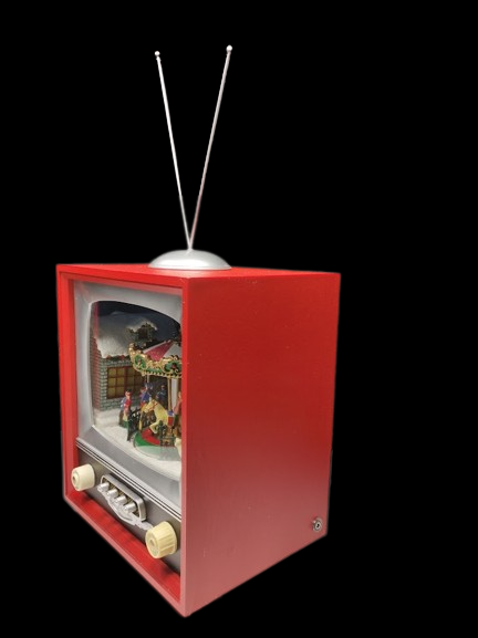 Carousel Christmas Red TV