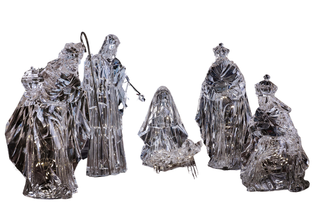 String LED Nativity Set - Icycraft