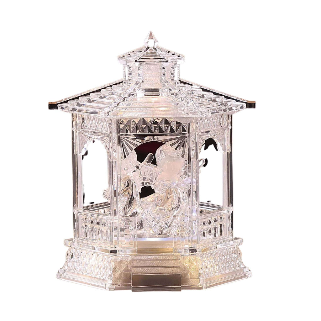 Gazebo w/ Baby Jesus/Cherubs - Icy Craft