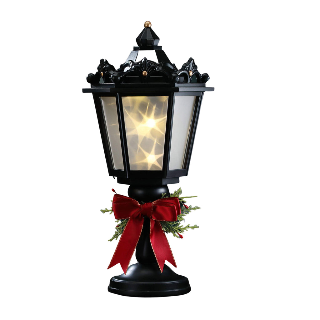 Rotating Star Black Street Lamp - Icy Craft