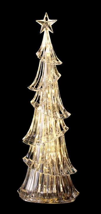 Gold Glitter Prism Christmas Tree