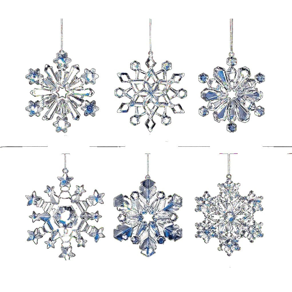 Snowflake Ornaments - Icy Craft