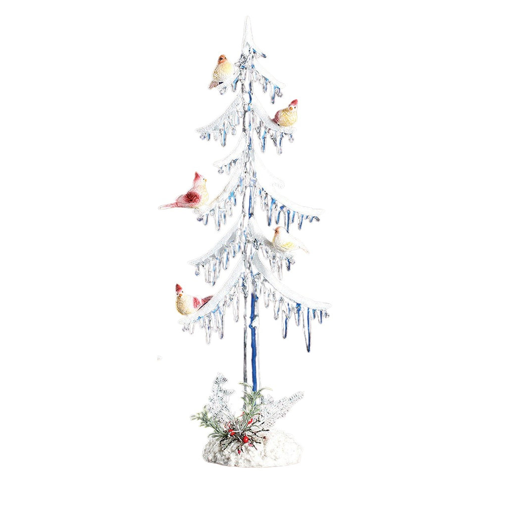 Tall Icicle Tee w/ Birds - Icy Craft