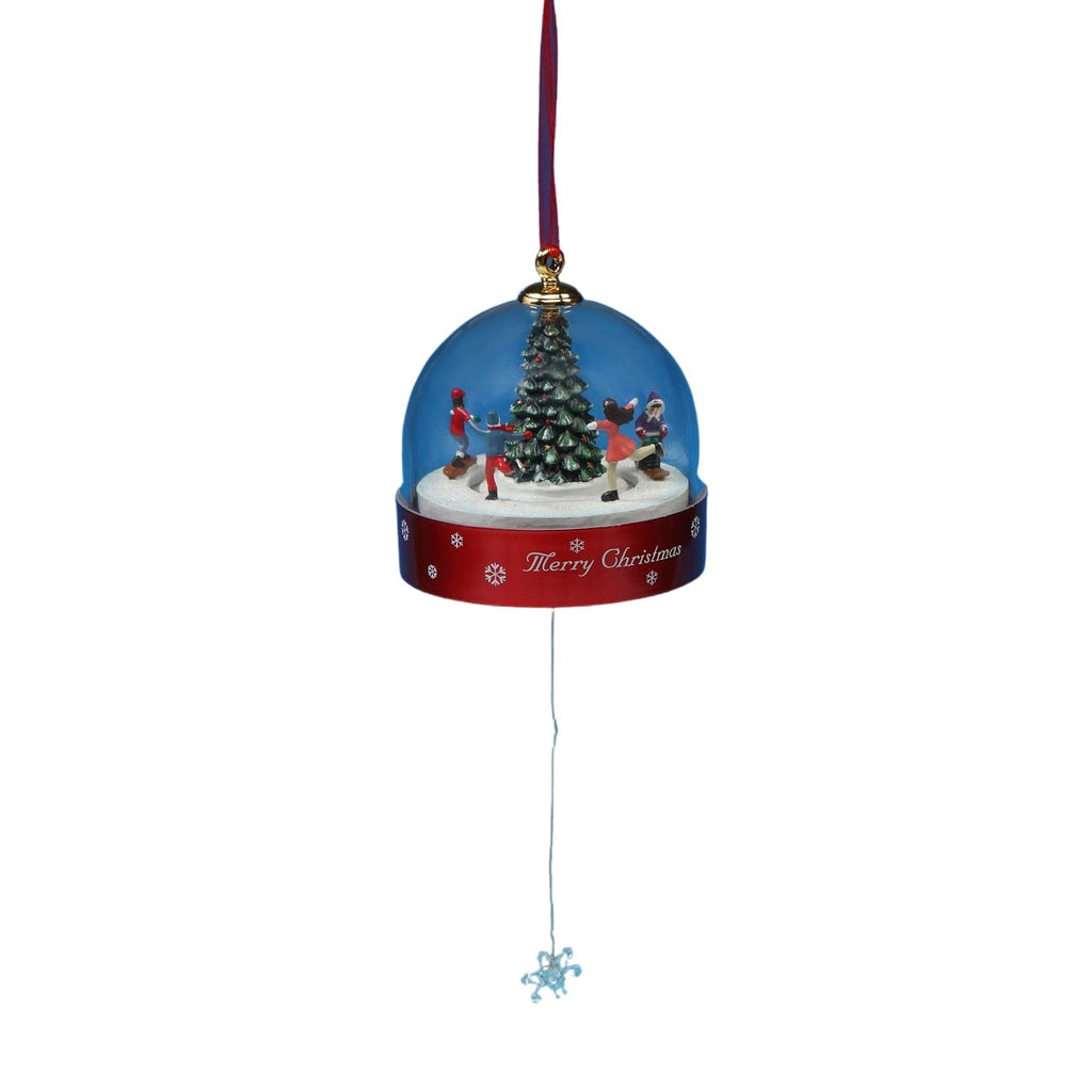 Pull-String Christmas Domes