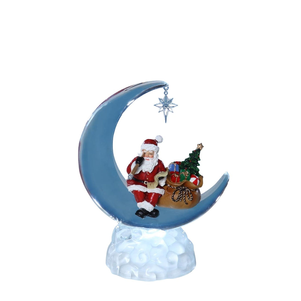 Santa on the Moon - Icy Craft