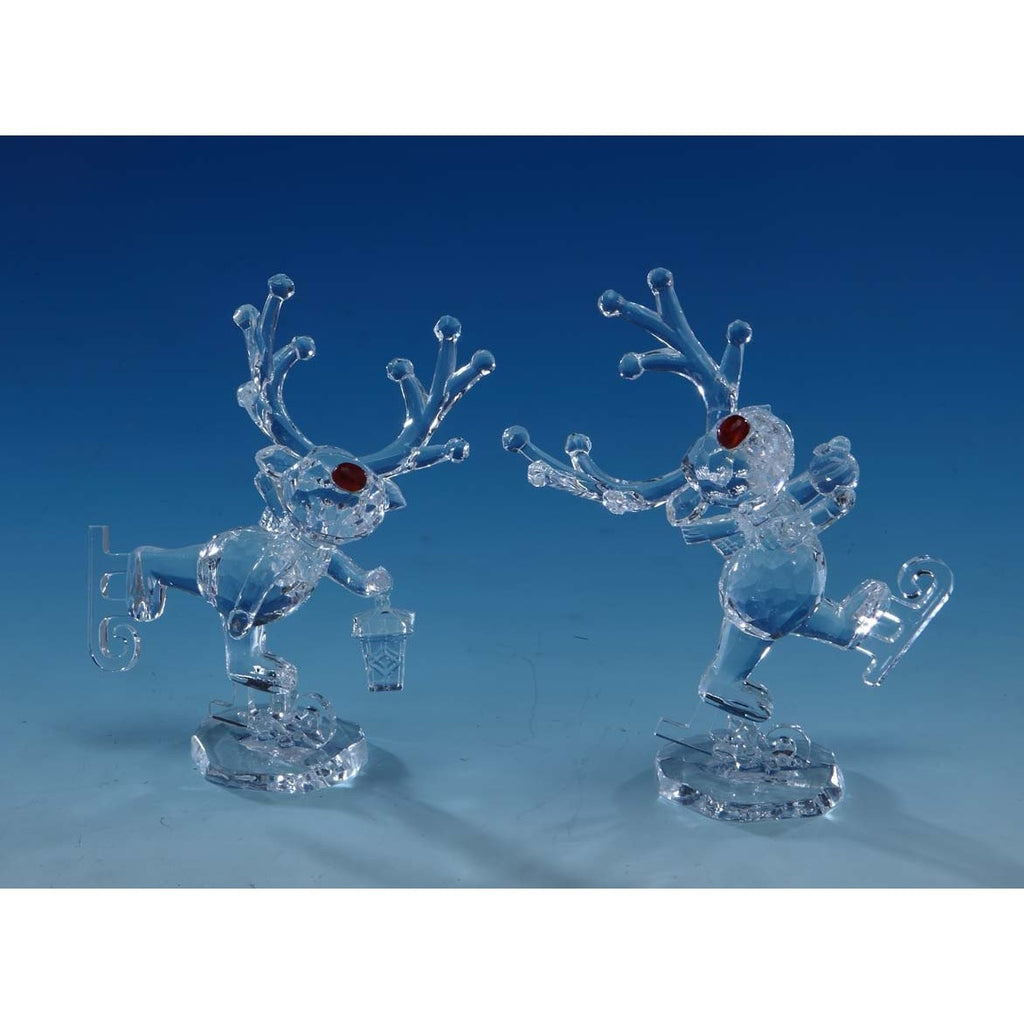 Ice Skating Reindeer - Icy Craft