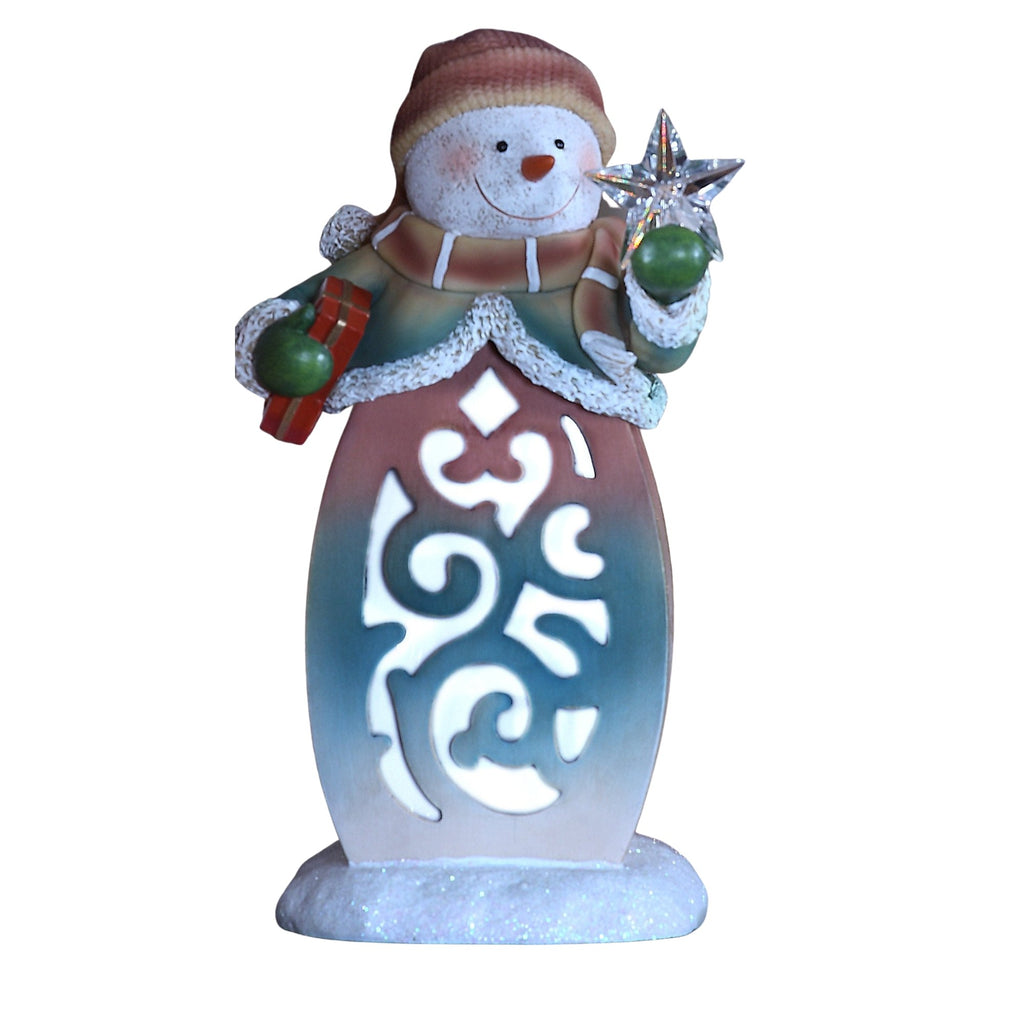 Snowman Scroll Lightbox - Icy Craft