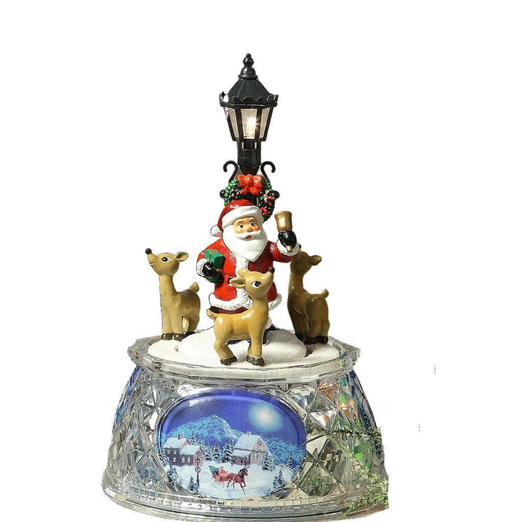 Santa Street Lamp - Icy Craft