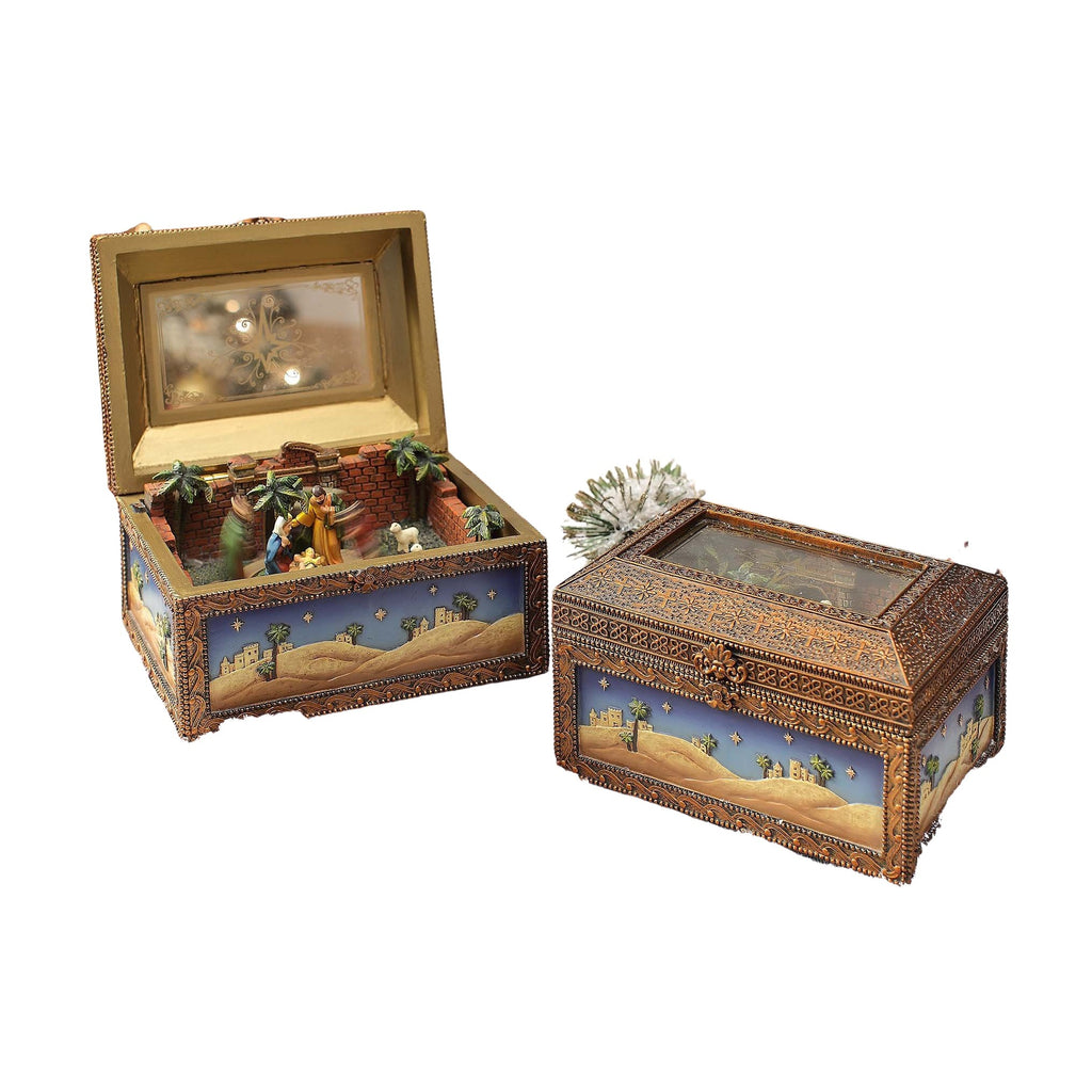 Nativity Music Box - Icy Craft