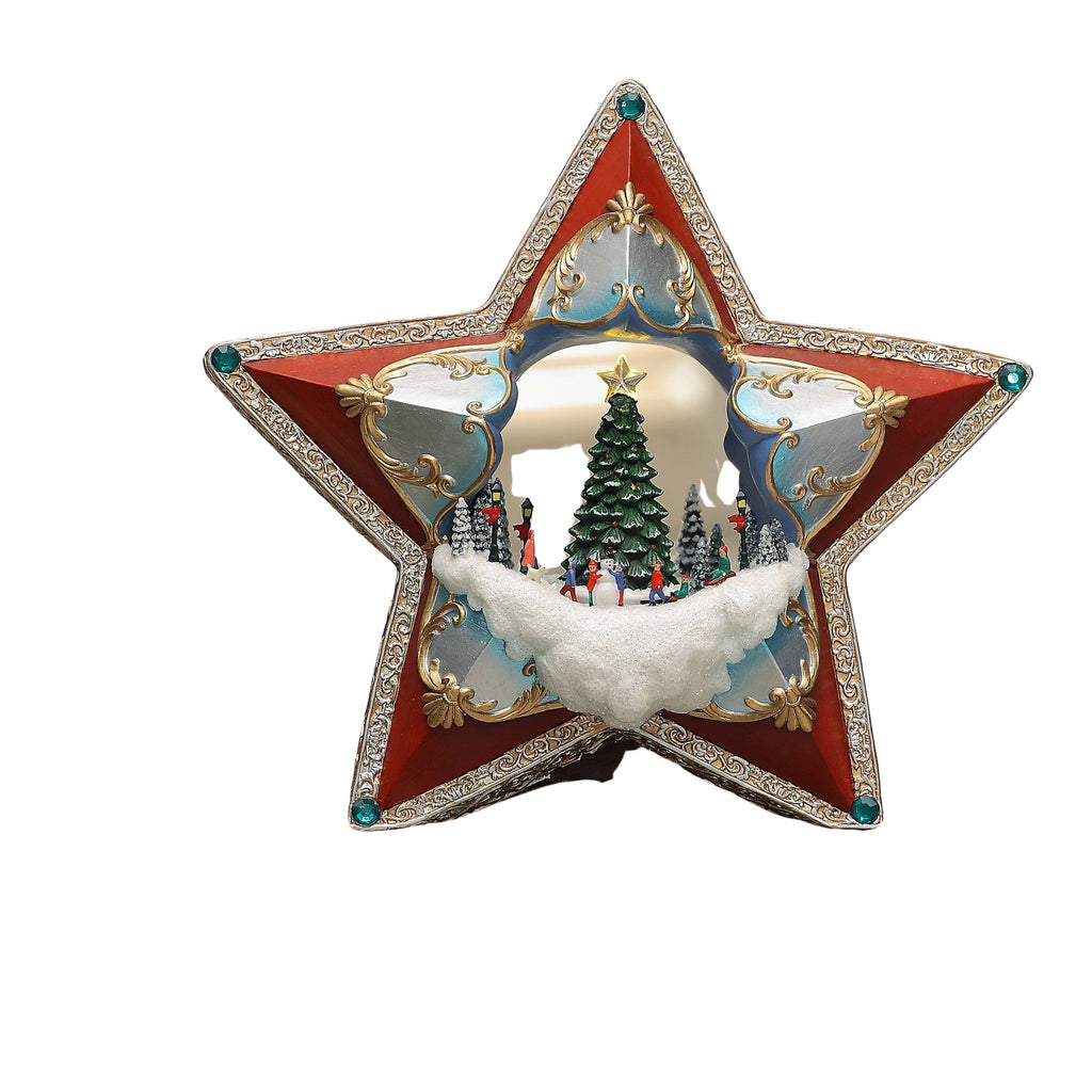 Full Color Winter Star - Icy Craft