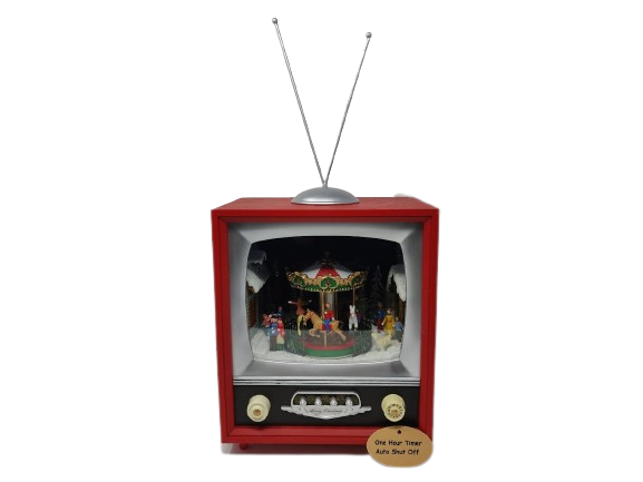 Carousel Christmas Red TV